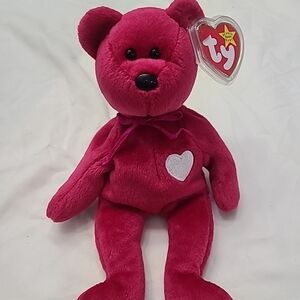 1998/1999 Ty Beanie Baby Valentina Extra Rare Multiple Tag Errors!